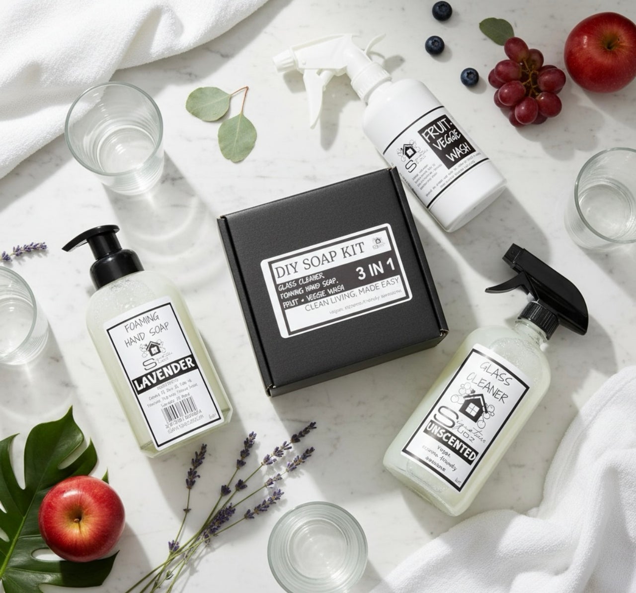 Natural, Non-Toxic Cleaning Products. Vegan & Eczema-Friendly